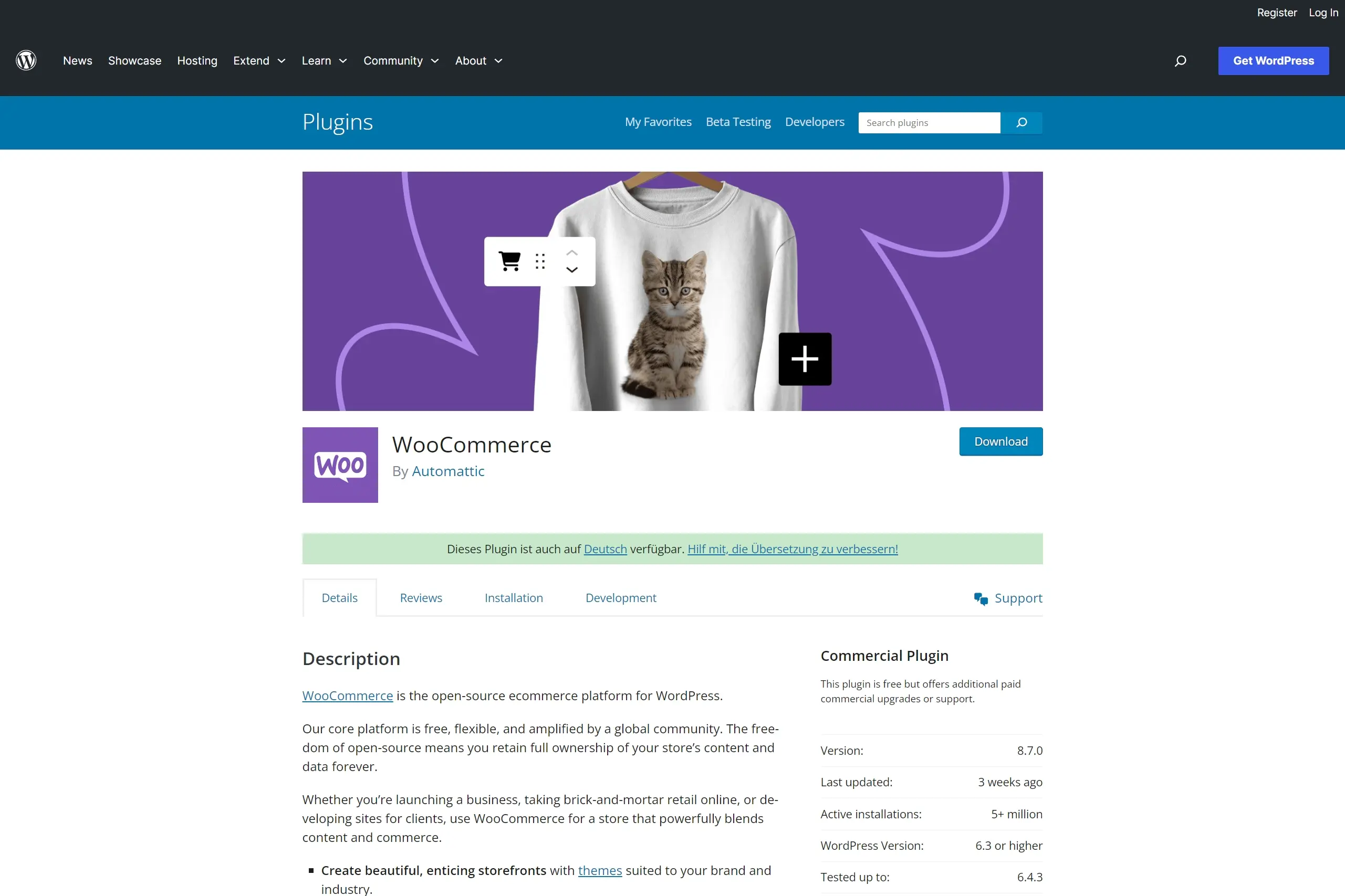 WordPress Plugins WooCommerce