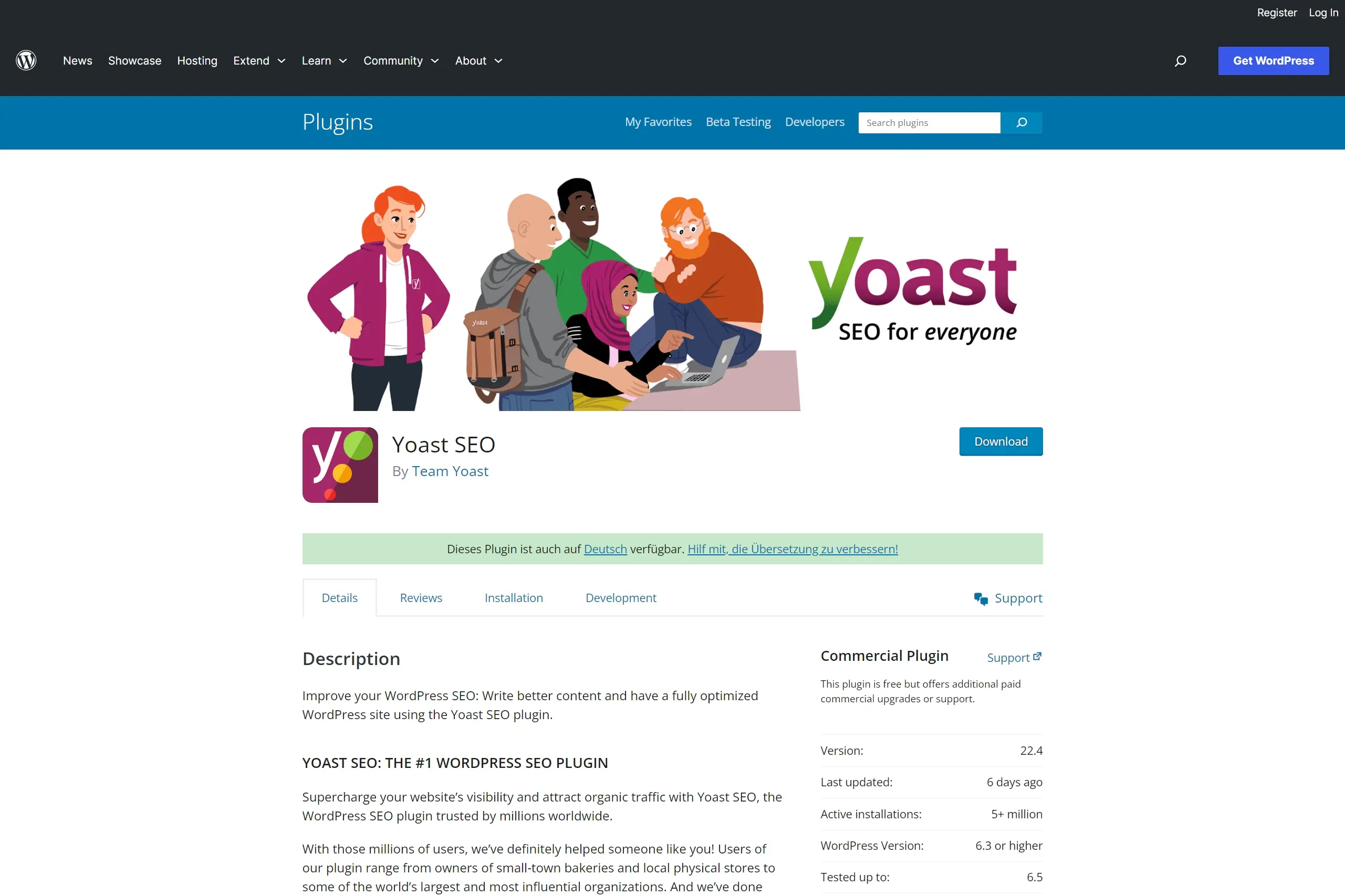 WordPress Plugins Yoast